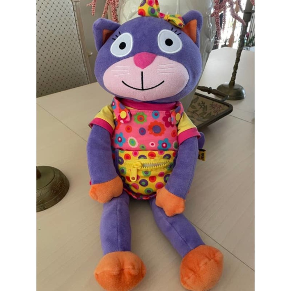 Alex Little LEARN TO DRESS CAT Plush